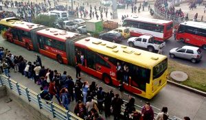 Bogotá Transmilenio metrobus