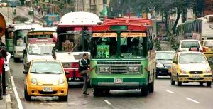 Bogotá tránsito busetas