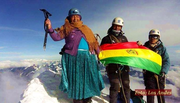 «La Cholitas Escaladoras» bolivianas hicieron cumbre en el Aconcagua
